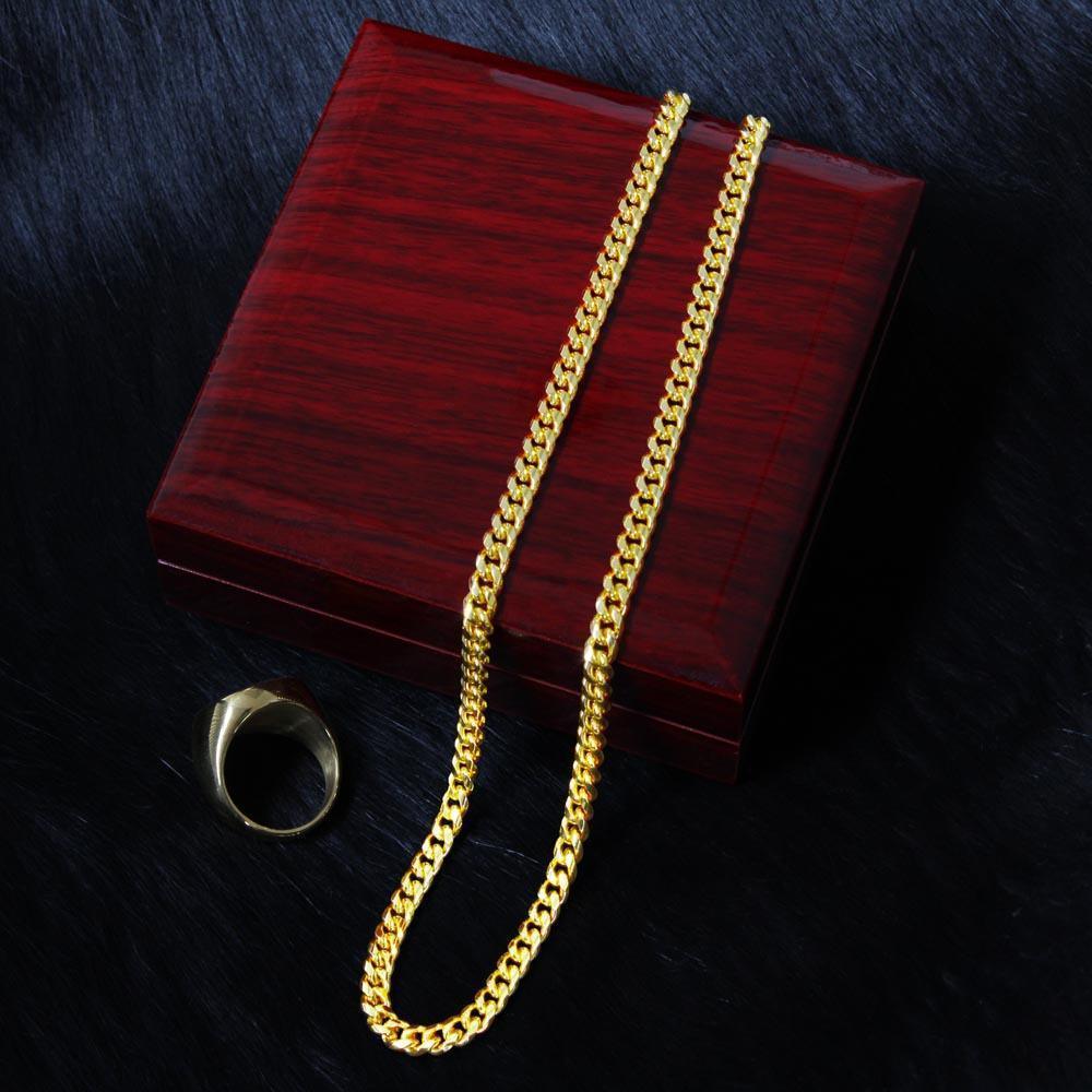 Cuban Chain for Son from Mom