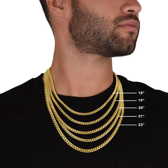 Cuban Chain for Son from Mom