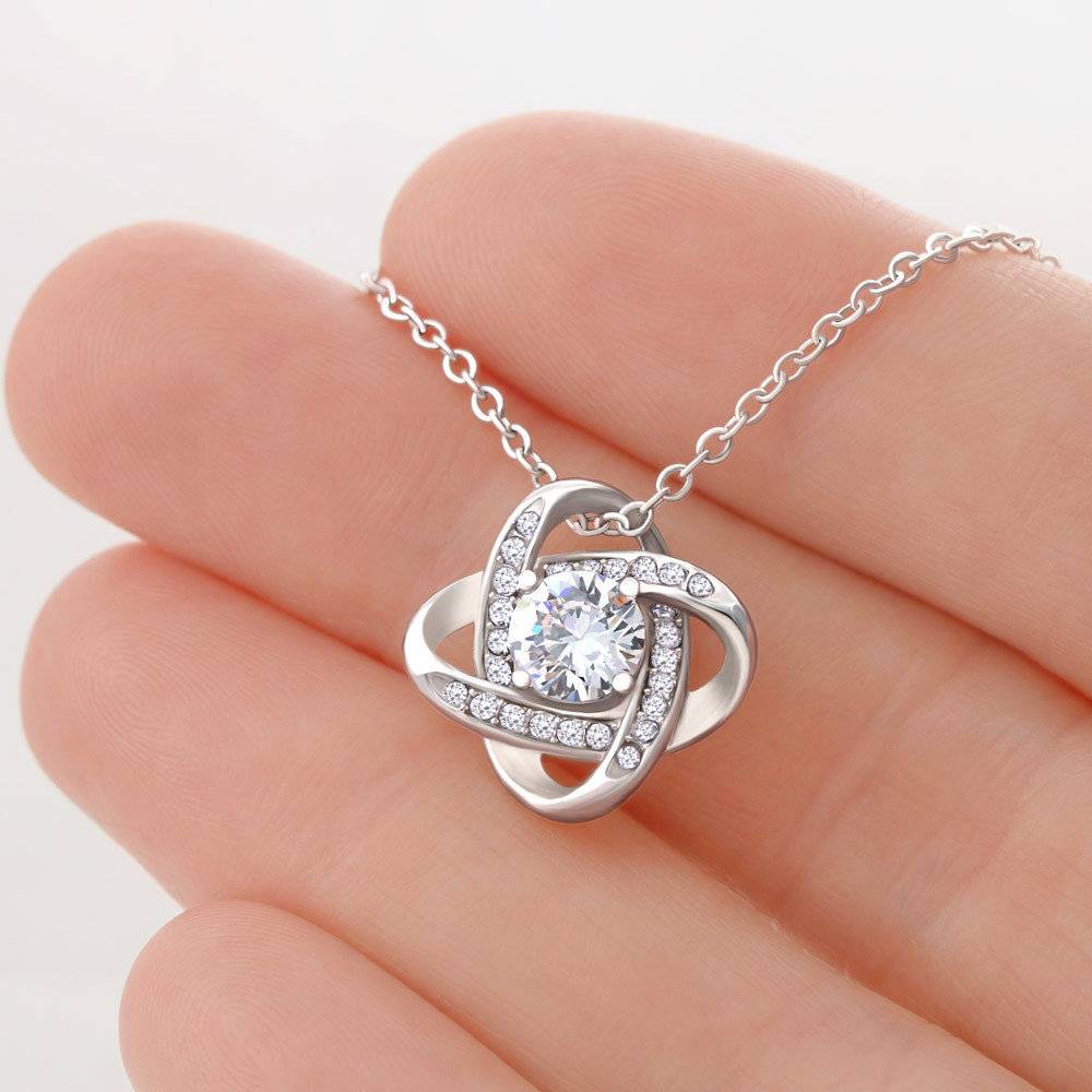 Mom Love Knot Necklace From Son